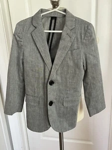 Crewcuts Boys Ludlow Blazer Jacket Grey Gray Size 5 NWT - Picture 1 of 8