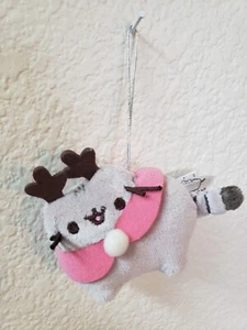 Pusheen Christmas Reindeer Ornament Keychain Blind Box Cat Plush Stuffie Toy - Picture 1 of 2