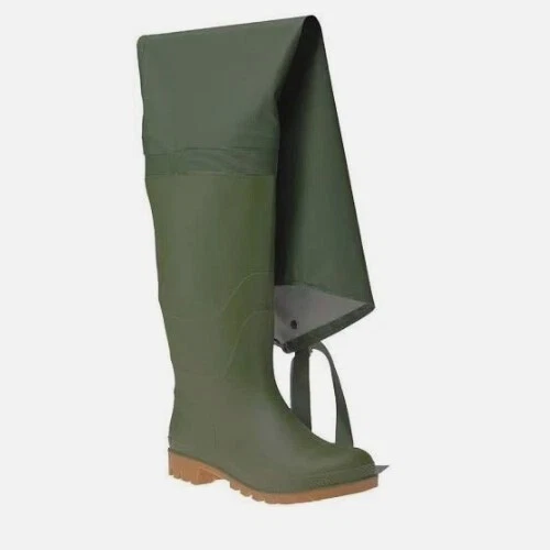 Stivali/Gambali per la Pesca/Caccia in PVC Tutta Coscia N.41 - Immagine 1 di 1