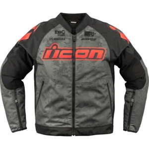 Icon Overlord3 Magnacross Jackets Gray Md 2820-6713 - Picture 1 of 1