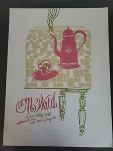 M Ward concert poster The Electric Factory 9.16.06 Artist signed - Picture 1 of 4