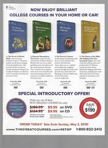 The Great Courses College Courses 2015 Print Advertisement - Picture 1 of 1