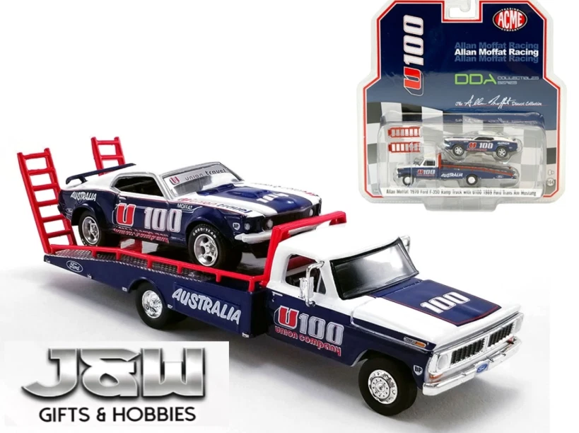Acme Ford F-250 Scivolo Camion 70 W/U100 Trans Am MUSTANG 69 Allan Moffat 1/64 - Immagine 1 di 1