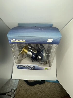 OKUMA Stinson Spinning Reel Si 65a-EOS Oscillation System-10 steel Bearings - Image 1 of 4