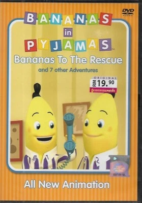 Bananas In Pyjamas DVD Banana To The Rescue Australia Children TV Show Free Ship - Image 1 of 4