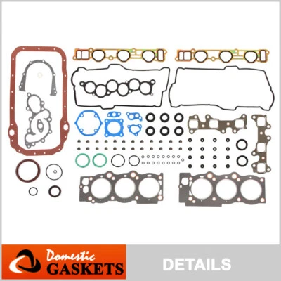 Fits 92-93 Lexus ES300 Toyota Camry 3.0L V6 DOHC Full Gasket Set 3VZFE - Image 1 of 4