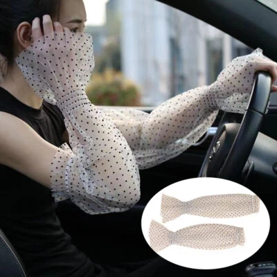 Sommer-Sonnenschutz-Spitze Für Damen Lange ?rmel Dünnes Netz Atmungsaktiv с - Bild 1 von 4