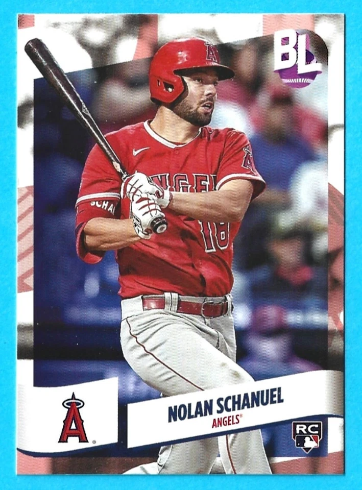 ⚾️ 2024 Topps Big League - Nolan Schanuel RC Angels #46 - Image 1 of 1