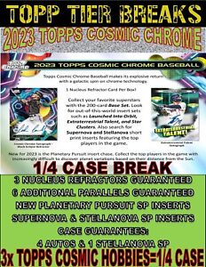 WASHINGTON NATIONALS 2023 TOPPS COSMIC CHROME 3X HOBBY BOX 1/4 CASE BREAK #1887