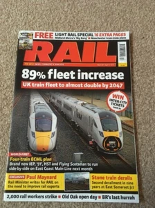 Rail Magazine March 29-11 April 2017 - Issue 823 - 89% Fleet Increase - Picture 1 of 8