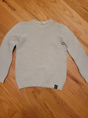 Departamento de Entrenamiento Original H&M Co.Brkyn Campus Suéter Gris Claro Talla 10-12 Niñas Foto 1 de 3