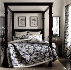 Dorma Samira Blue Double Bedspread- 300 Thread Count - Rrp £135
