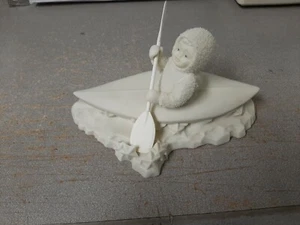 Snowbabies Crossing Sternenhimmel mit Kajak 6834-9 - Bild 1 von 7