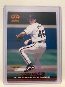 2000 Pacific Copper #386 Russ Ortiz #4/99