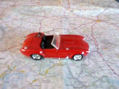 AC Cobra 427 Rouge 1965 SOLIDO Hachette 1/43 - Photo 1/2