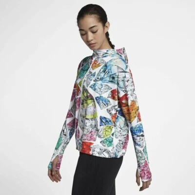 Nike Women's Training Jacket (Multi Colour) - Medium - New ~ 889207 101 - Image 1 of 4