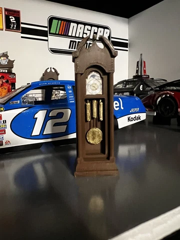 NASCAR Diecast trophy Martinsville Clock Win 1/24 display Larson Truex (smaller) Cover