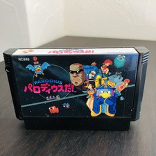 Parodius Da Konami 1990 Nintendo Famicom NES Japannese Version Shooter Retro