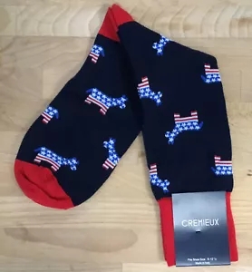 Italy Cremieux Mens Dress Socks Cotton Blend Navy SIZE:6-12.5 - Picture 1 of 1