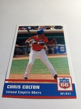 2005 Inland Empire 66ers Seattle Mariners Chris Colton