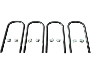 LR SERIES 2/2A/3 SWB PETROL- FRONT LEAF SPRING U BOLT KIT 562637/562641 (WB-B1) - Picture 1 of 2