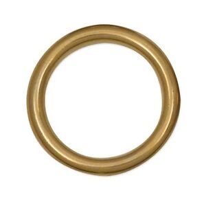 Solid  Brass Ring 1-1/2" 1179-04 Tandy Leaher