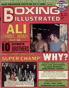 1975 Boxing Illustrated Magazine with Muhammad Ali Cover - Picture 1 of 1