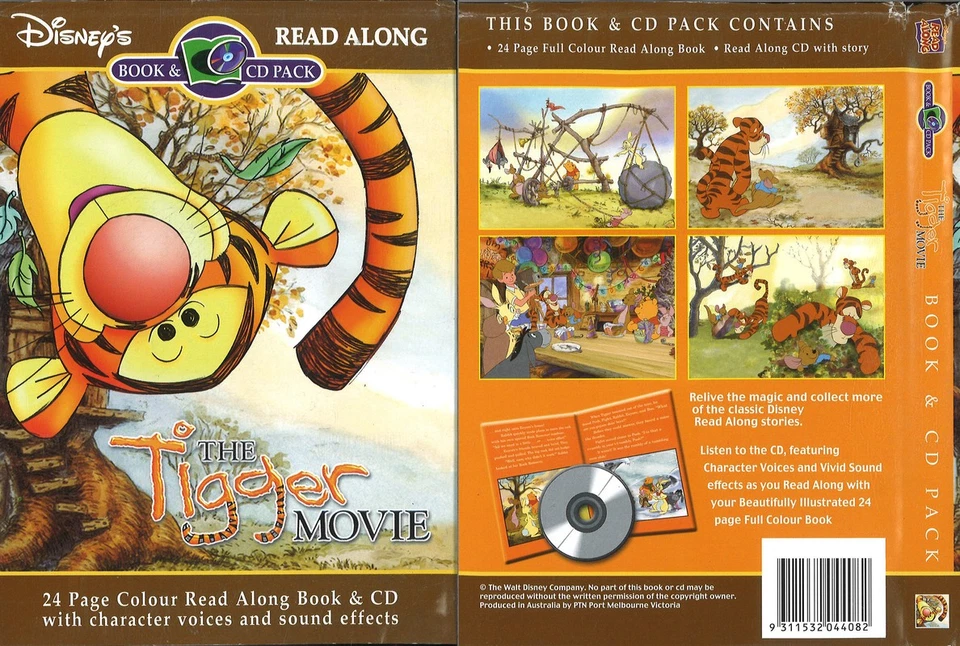 685A NEW SEALED REGION 4 DVD  DISNEY THE TIGGER MOVIE - image 1 of 1