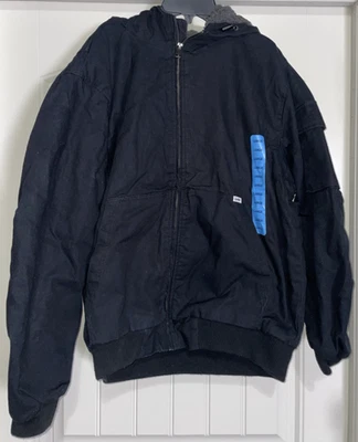 Chaqueta de bombardero Lee Workwear para hombre talla grande forrada de sherpa lona de pato precio de venta sugerido por el fabricante 119 USD Foto 1 de 4