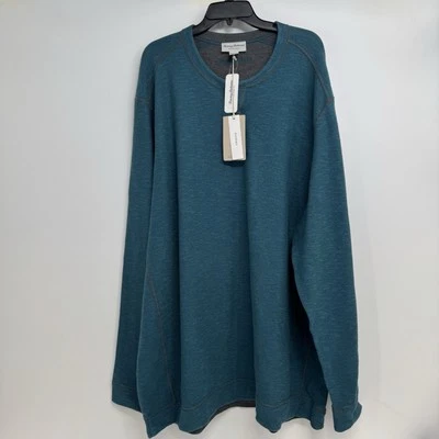 NWT Tommy Bahama Men's 4XLT Fliprider Abaco Reversible Cotton Sweatshirt $118 - Image 1 of 4