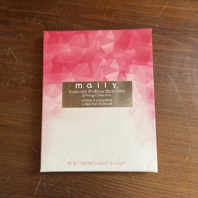 Mally Cosmetics Evercolor Shadow Stick Extra 8 Piece Collection NIB! - Image 1 of 3