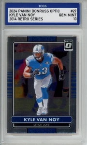 2024 PANINI DONRUSS OPTIC 2014 RETRO SERIES #27 KYLE VAN NOY GEM MINT 10 - Picture 1 of 2