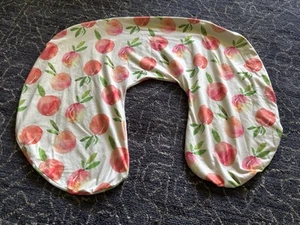 Boppy Cover Peach Fruit Design Pink Orange Passt Boppy Markenlos - Bild 1 von 3