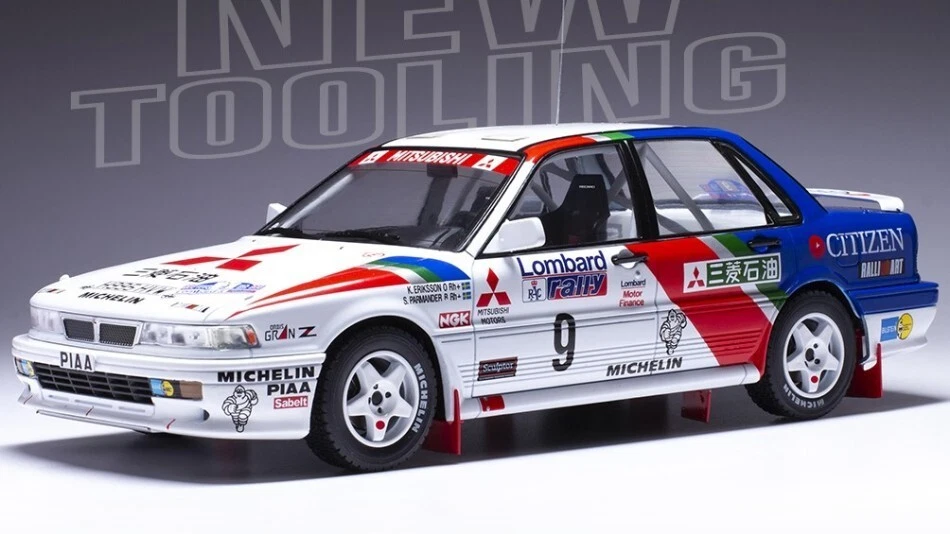 MITSUBISHI GALANT VR-4 N.9 RAC RALLY 1990ERIKSSON-PARMANDER 1:18 - Immagine 1 di 1
