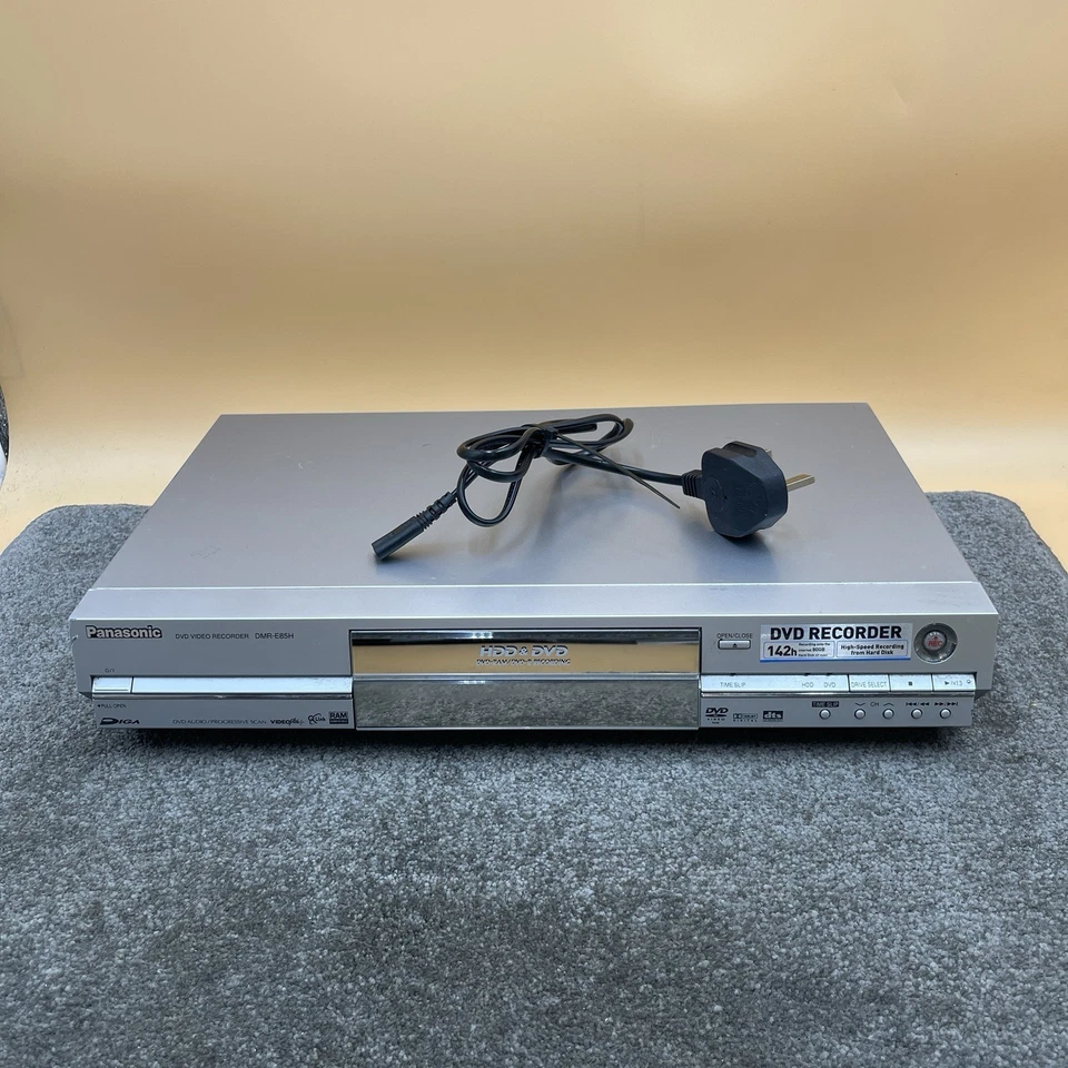 Panasonic DMR-E85HEB DVD Recorder 80GB Hard Drive HDD - Working - LOUD FAN NOISE - Image 1 of 4