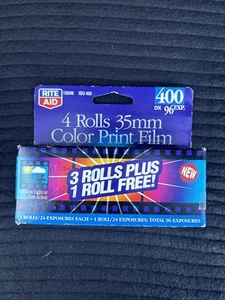 Rite Aid 35 Color Photo Film 4er Pack ISO200 DX 135/96 Expired 06/13 - Bild 1 von 4