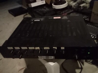 TOA ELECTRONICS A-912MK2 UL 8-CHANNEL MODULAR MIXER & POWER AMPLIFIER BB-21 - Image 1 of 4