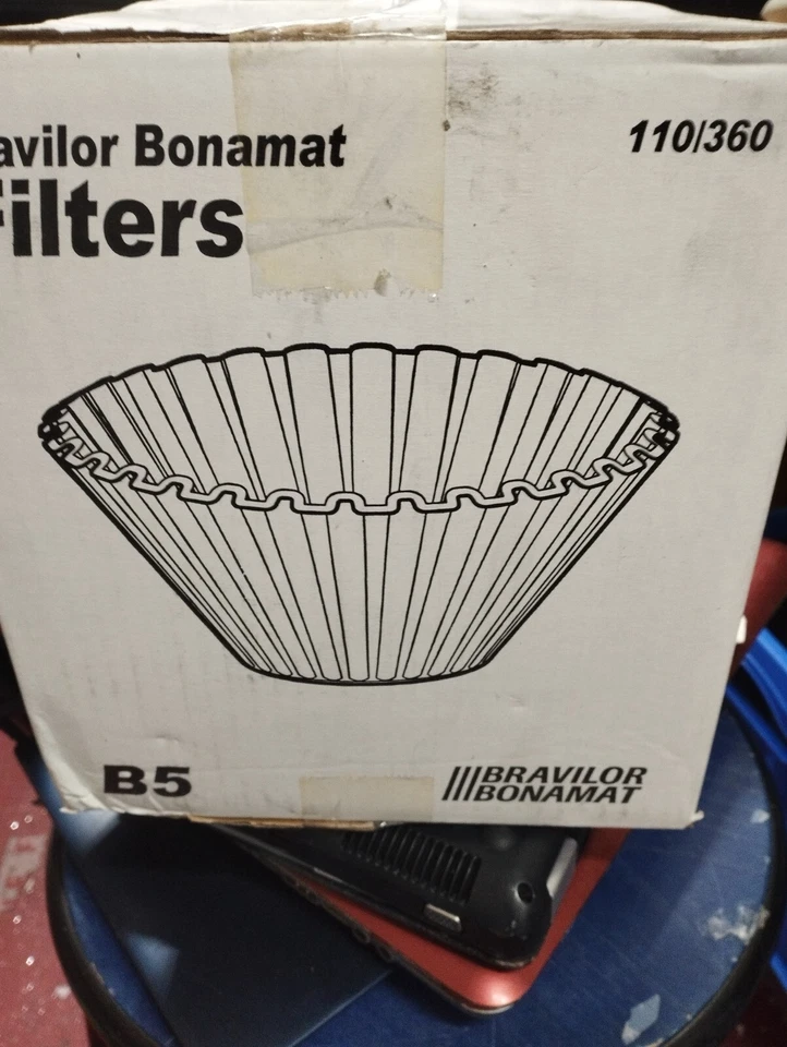 Bravilor Bonamat Coffee Filter Papers Dripper Restaurant Bar Commercial B5 x250 - Image 1 of 1