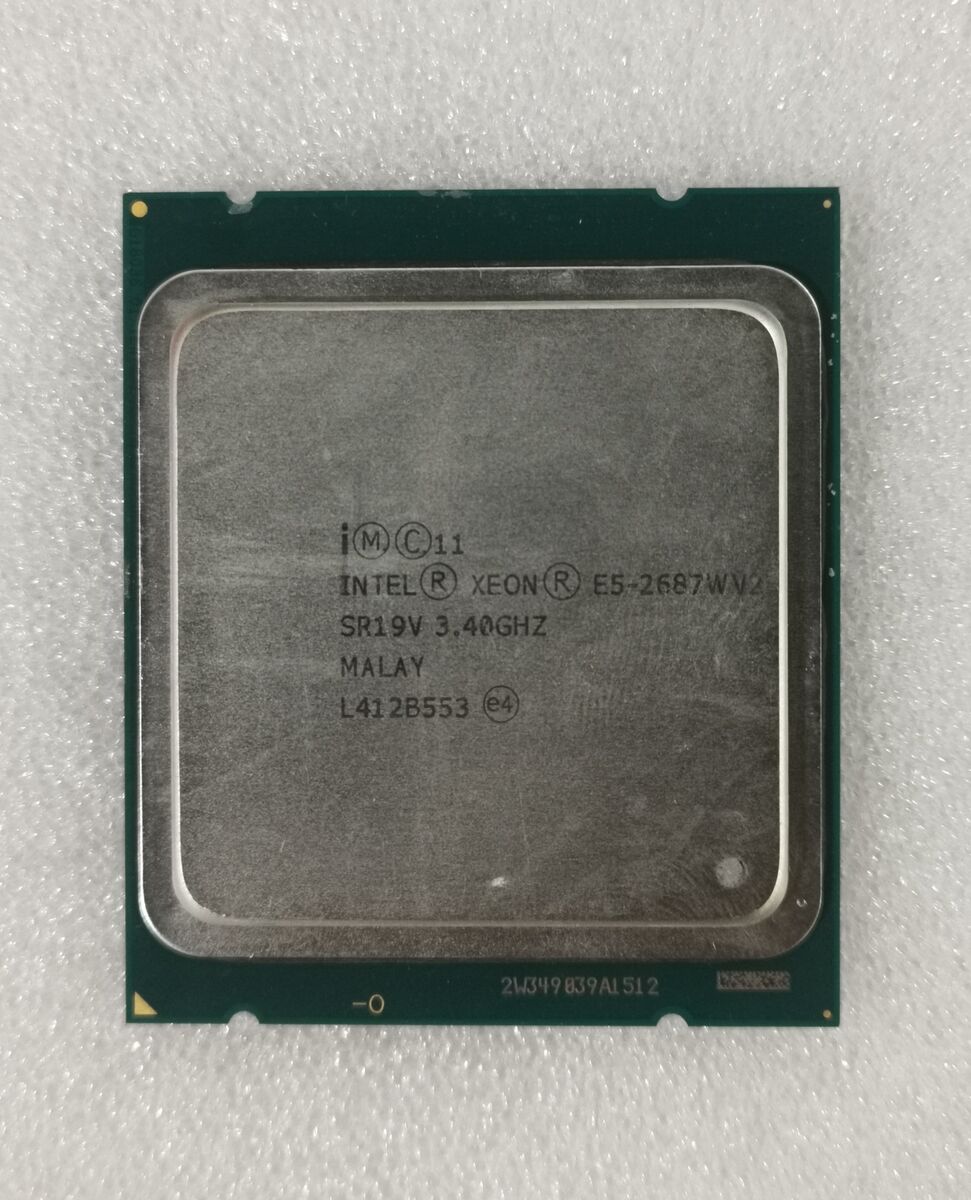 Intel Computer Intel Xeon E5-2687W V2 Processor Model Intel Computer Intel Xeon E5-2687W V2 Processor Model