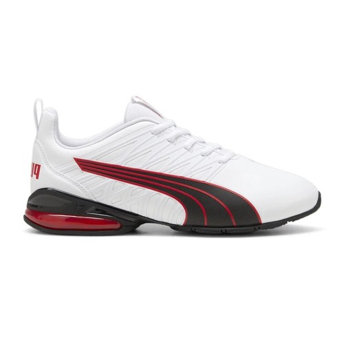 Puma Voltaic Evo Fast Running Uomo Bianco Sneakers Scarpe da Ginnastica Sive 7 5