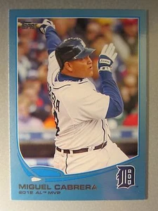 *Rare* 2013 Topps Wal-Mart BLUE Border #374 Miguel Cabrera *Hard to Find* - Picture 1 of 2
