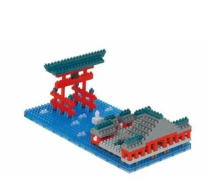 NEW NANOBLOCK ITSUKUSHIMA Shrine - Building Blocks Nanoblocks Nano NBH-222 - Picture 1 of 5