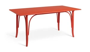 Habitat 60 Larsa 6 Seater Solid Birch Dining Table Red Spacious Dining Furniture - Picture 1 of 7