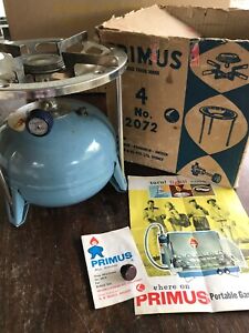 Primus RARE 2072 Classic Camp stove & 2007 - Original Packaging & Instructions