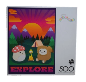 Buffalo Squishmallows Explore 500 Piece Puzzle 2023 - Picture 1 of 3
