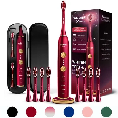 Wagner & Stern WHITEN+ Edition. Smart Electric Toothbrush with Pressure Sensor. - Image 1 of 4