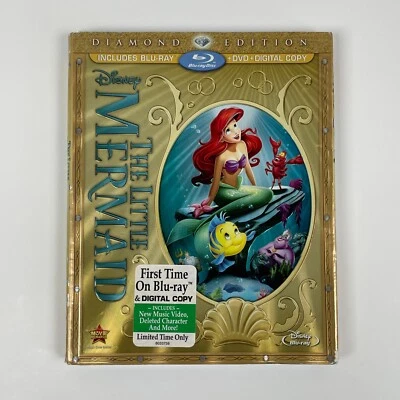 The Little Mermaid - Diamond Edition (2-Disc Set, Blu-ray + DVD, 2013) - Image 1 of 4