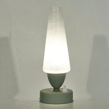 Lampe vintage 1950s métal peint & verre dépoli dlg Stilnovo Oluce Arlus 
