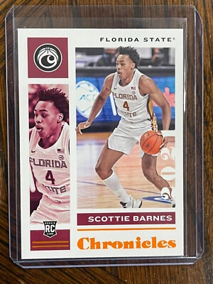 2021-22 Chronicles Draft Picks #7 SCOTTIE BARNES RC ORANGE Parallel SP Rookie - Image 1 of 2