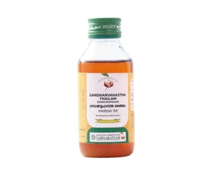 Vaidyaratnam Gandharvahastha Thailam Chikkanapakam (100 ml) - Picture 1 of 4